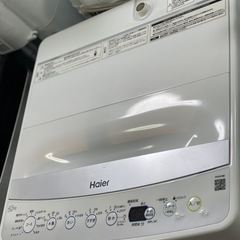 送料・設置込み可　洗濯機　4.5kg  Haier 2021年【分解クリーニング済み】の画像