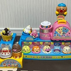 中古【アンパンマン】ジョイパレット アンパンマン のっけてポン! クレープもいかが? アイスちょうだい!! の画像