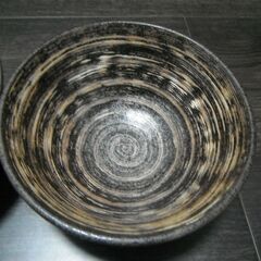 【中古】丼　どんぶり　３客　和食器　茶碗　ボウルの画像