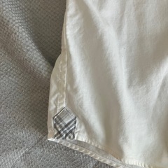 超美品　人気廃盤商品　Burberry(ブラックレーベル)シャツ白の画像