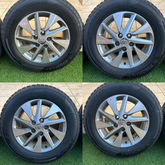 アルファード20系純正16インチホイール＆スタッドレスタイヤ 4本セット ヨコハマ iceGUARD iG50 Plus 215/65R16の画像