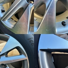 アルファード20系純正16インチホイール＆スタッドレスタイヤ 4本セット ヨコハマ iceGUARD iG50 Plus 215/65R16の画像