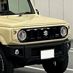 ジムニー純正グリル  純正色塗装　値下げの画像