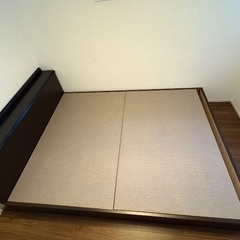 フランスベッド　ワイドダブルサイズ　フレームのみの画像