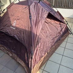 【値下げ】ほぼ未使用　ワンタッチテントの画像