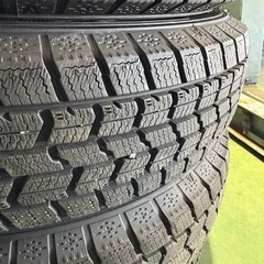 グッドイヤー　145/80R13 スタッドレス4本セットバリ溝の画像