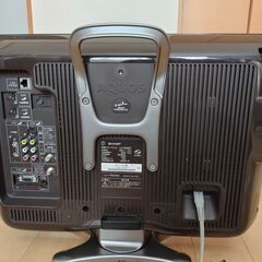 SHARP 20型液晶テレビの画像