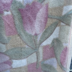 中古　大阪西川シングルアクリル毛布⓷の画像