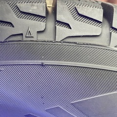 パジェロミニ　純正　アルミホイル&スタッドレスタイヤ4本セット　　の画像