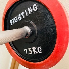 美品♪ベンチプレス、バーベルセットの画像