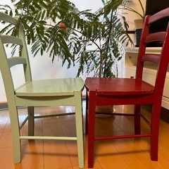 NITORI 椅子　2脚の画像