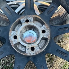 冬タイヤ用にアルミホイール　15インチ 4×100の画像