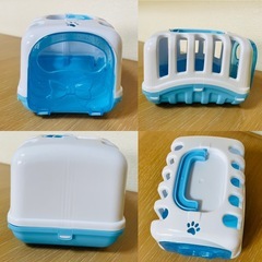 犬のぬいぐるみ　ケージ　セット売り　おもちゃ　の画像