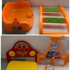 アンパンマン　ジャングルジム　うちのこ天才折りたたみブランコパークの画像