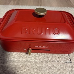 ブルーノ　ホットプレート　鍋付きの画像