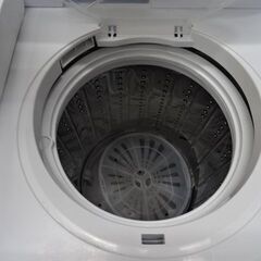 【恵庭】ハイアール2槽式洗濯機　JW-W55F　5.5　2022年製　動作確認済み！の画像