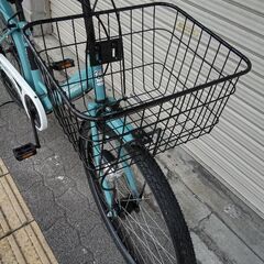 WELBY[ウェルビー]ON BORDEAUX ONE-WAY 26吋タウンサイクル 外装6段/LEDオート/ブルー　　　　　　　　　　　　　　　　　　　　オートの画像