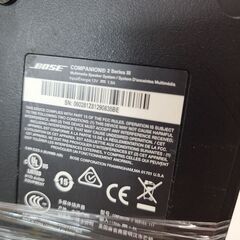 J1738【リユースのサカイ柏店】BOSE　ボーズ　マルチメディスピーカー　COMPANION　2SeriesⅢ　クリーニング済　参考価格17,600円の画像