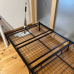 取引中【ニトリ】棚付きシングルベッドの画像