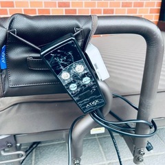 2モーター　ATEX 折りたたみ電動ベッド マットレス付き　頭部 脚部 リクライニングの画像