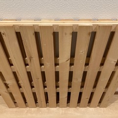 すのこ2枚   シングルベッドサイズの画像