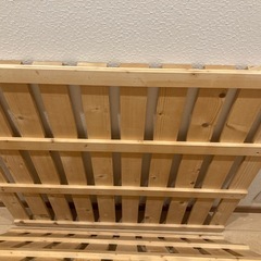 すのこ2枚   シングルベッドサイズの画像