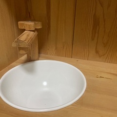 木製キッズキッチンの画像