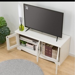  ローボード(リズバレー SLM90 WH) テレビ台の画像