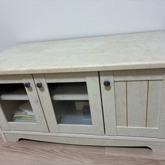  ローボード(リズバレー SLM90 WH) テレビ台の画像