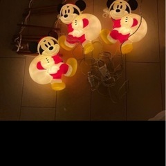 クリスマスイルミネーション ミッキーの画像