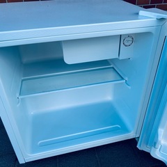 美品　2020年 高年式 46L　ワンドア冷蔵庫 単身用 軽量タイプ オーヤマの画像