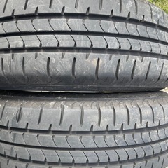 夏タイヤ&社外ホイール4本セット　14インチの画像