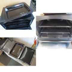 東芝 2020年製 過熱水蒸気 オーブンレンジ 石窯ドーム ER-VD7000（グランブラック）30L 5インチカラータッチ液晶 札幌 北20条店の画像