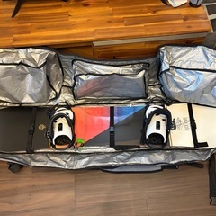 スノーボード（ケース、靴セット）の画像