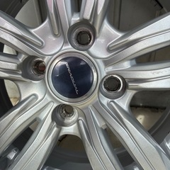 スタッドレスタイヤ＆アルミホイールセット バリ山スタッドレス165/70R14アクアヴィッツシエンタポルテカローラスペイドの画像