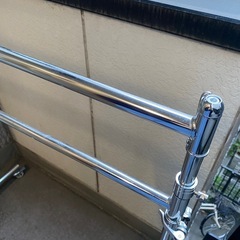 頑丈上下ハンガー　ハンガーラック　物干し　洗濯物の画像