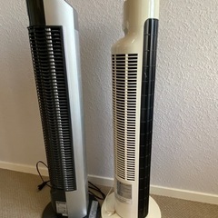 【決まりました】縦型扇風機　２台まとめての画像