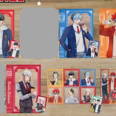 『マッシュル』キャラ福くじ　「クリアポスター＆ステッカー」６点セットの画像