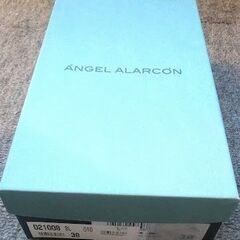 ANGEL ALARCON ストラップパンプス （ブラック）24㎝　ヒール4㎝の画像