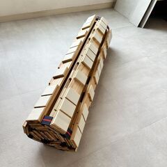 ロールすのこベッド シングル 引取限定の画像