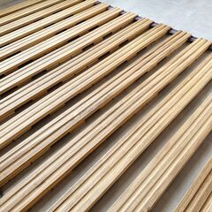 ロールすのこベッド シングル 引取限定の画像