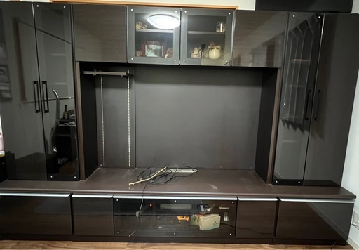 テレビ台 収納家具 モダン シック ダークブラウン