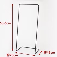 【美品】シンプルハンガーラックの画像