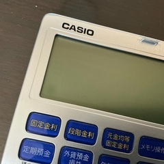 🌻 CASIO BF-750 金融電卓　中古　2台　使えますがジャンク扱い🌻の画像