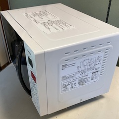 【RKGRG-303】特価！YAMAZEN/オーブンレンジ/YRC-161V(W)/中古品/2018年製の画像