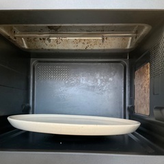 【RKGRG-303】特価！YAMAZEN/オーブンレンジ/YRC-161V(W)/中古品/2018年製の画像