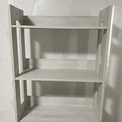 ナフコ 本棚 幅59×奥行25×高さ156cm　の画像