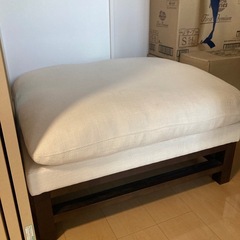 ソファ　オットマンの画像