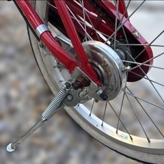 あさひイノベーションファクトリー 18インチ ミニーマウス 子供用自転車 赤の画像