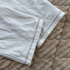 adidas ゴルフウェア　メンズ　白いパンツの画像